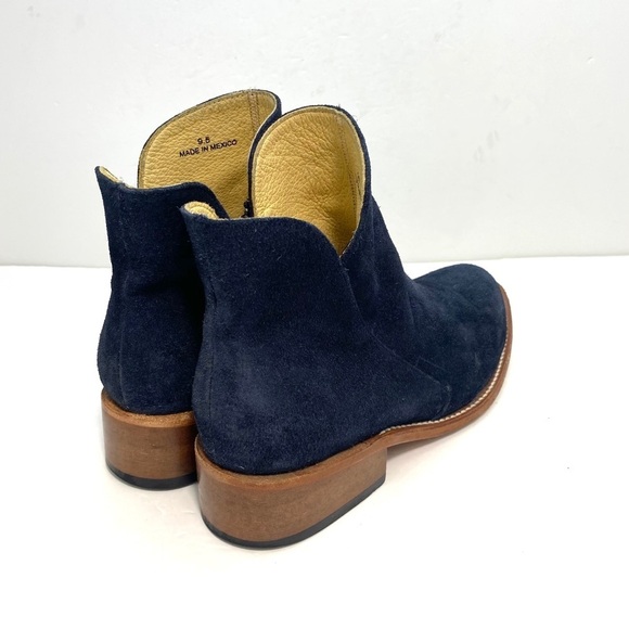 MARCIANTE and Company Suede Chelsea Boot in Navy Blue Size 9.5 - Picture 7 of 12